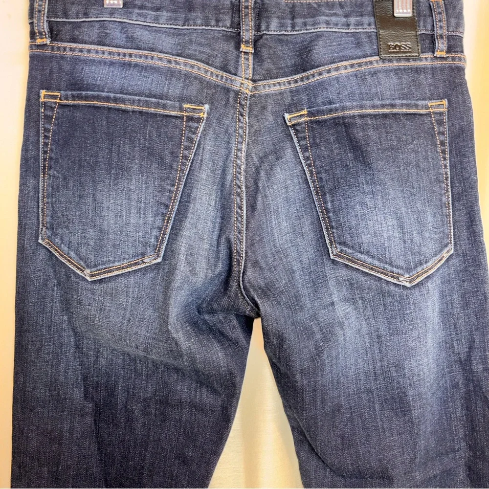 Hugo Boss Stretch Straight Leg Jeans